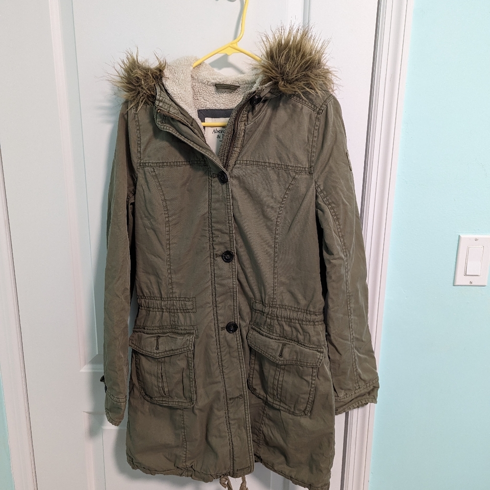 Abercrombie and Fitch fleeced jacket